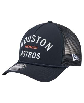 Men's Navy Houston Astros Minimalist 9FORTY A-Frame Adjustable Hat