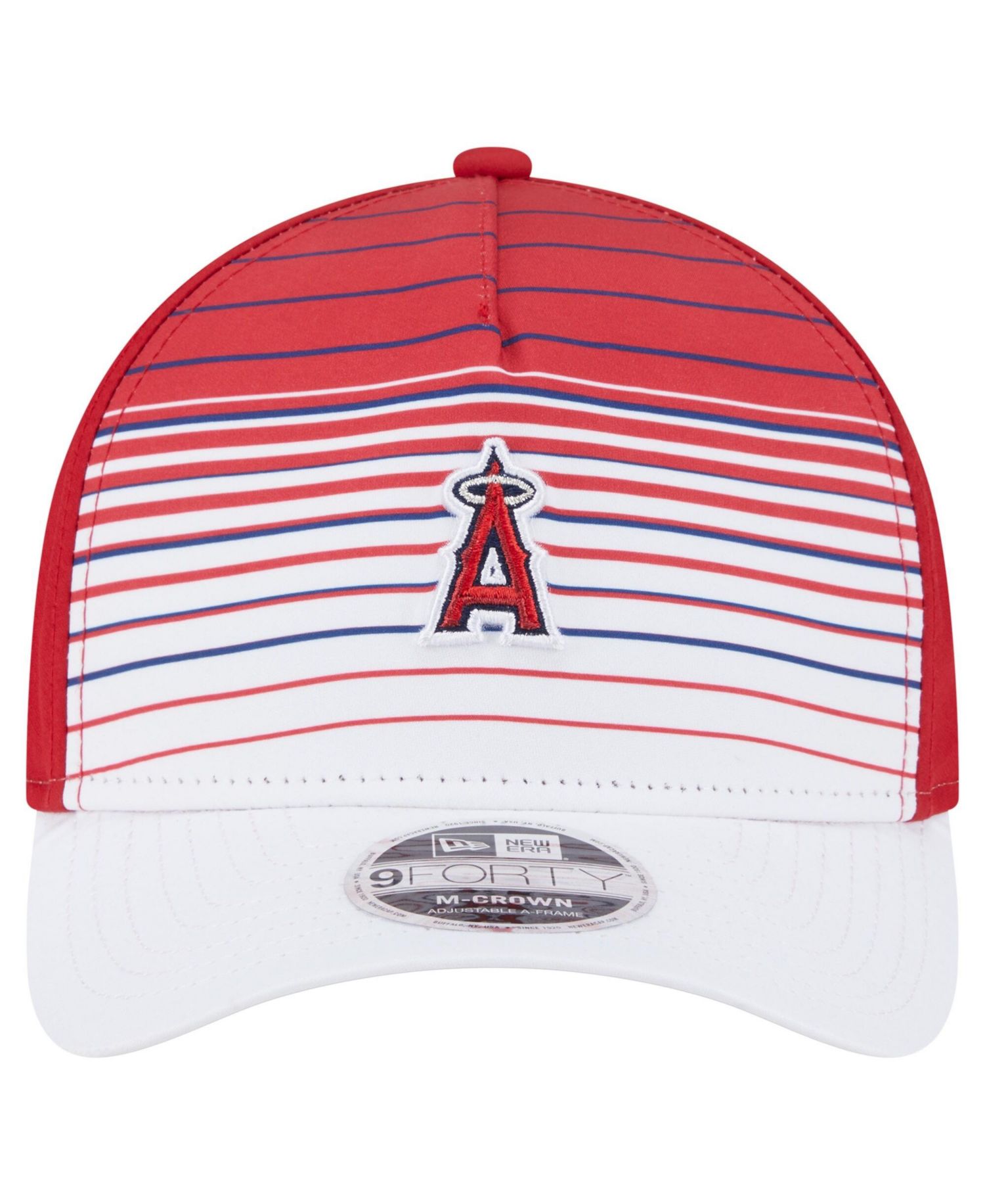 Men's Red Los Angeles Angels Gradient 9FORTY M-Crown Adjustable Hat