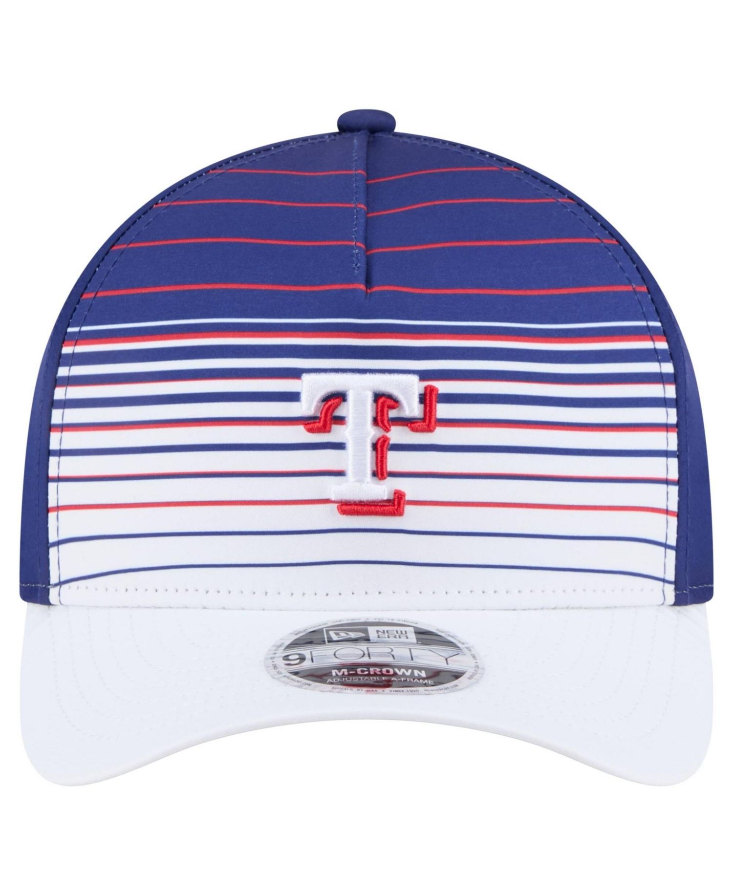 Men's Royal Texas Rangers Gradient 9FORTY M-Crown Adjustable Hat