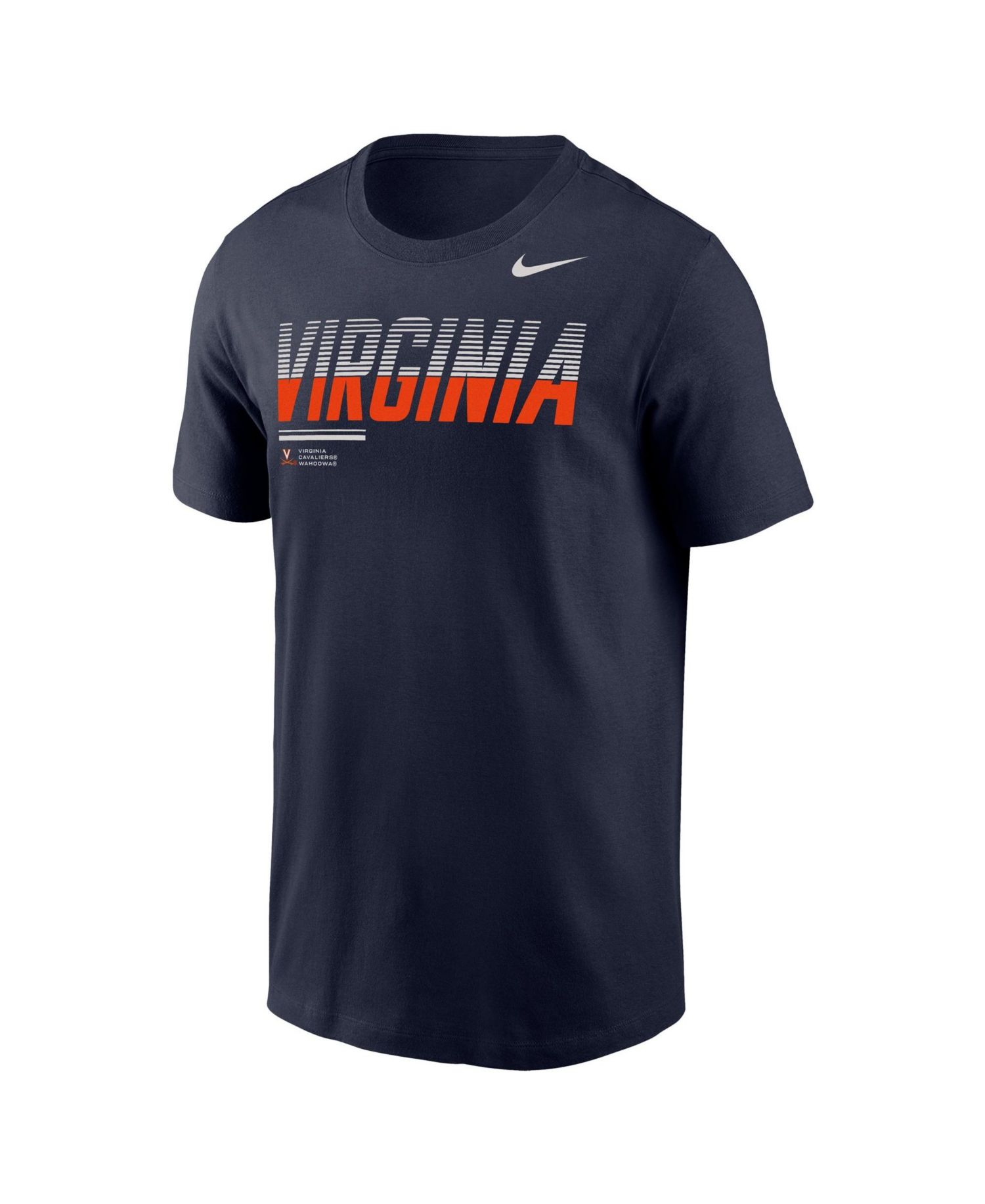 Men's Navy Virginia Cavaliers 2026 Sideline Wordmark Legend Dri-FIT T-Shirt