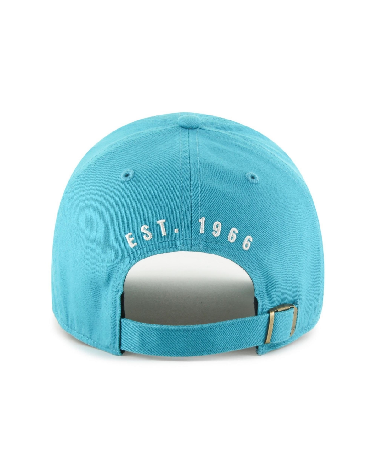 '47 Brand Men's Aqua Miami Dolphins Hard Hat Clean Up Adjustable Hat