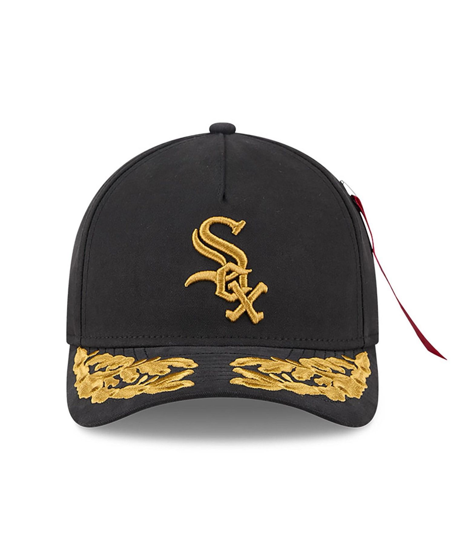 Men's Black Chicago White Sox A-Frame 9FORTY Adjustable Hat
