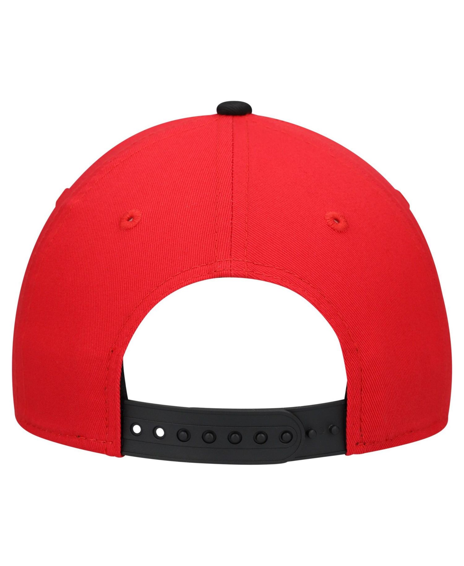 Big Boys and Girls Red/Black Kansas City Chiefs Arch COOLERA 9FORTY A-Frame Adjustable Hat