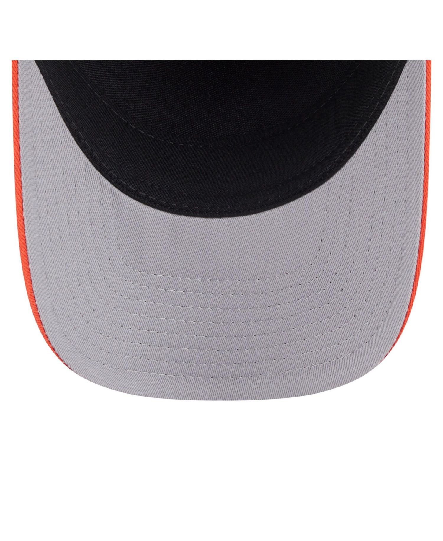 Men's Black/Orange San Francisco Giants Arch 9FORTY A-Frame M-Crown Adjustable Hat