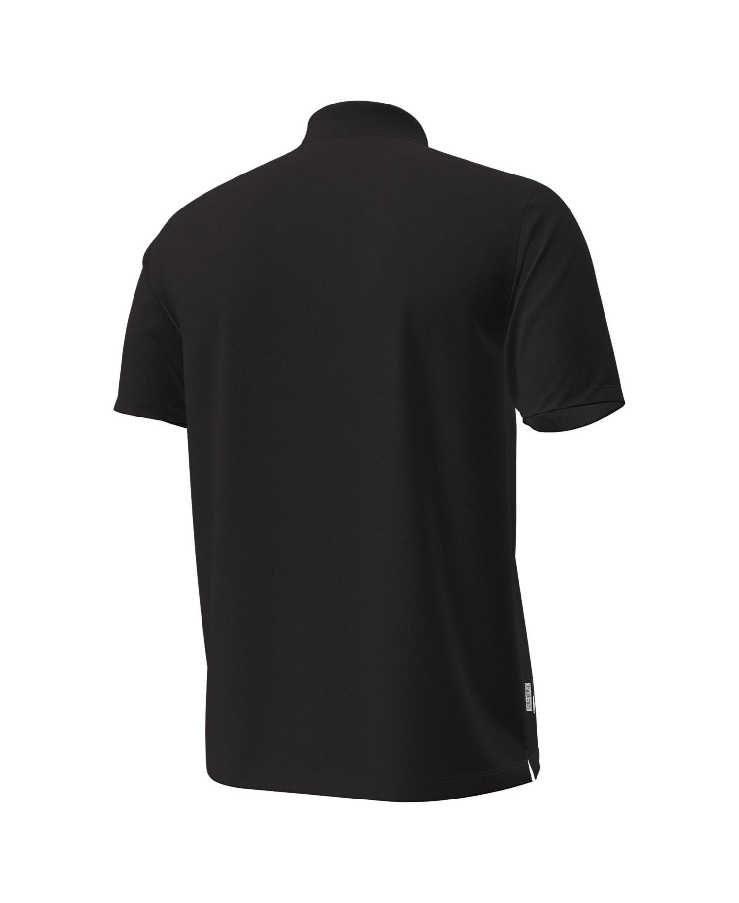 Men's Black Northwestern Wildcats Performance Drive Chest Stripe Polo Shirt