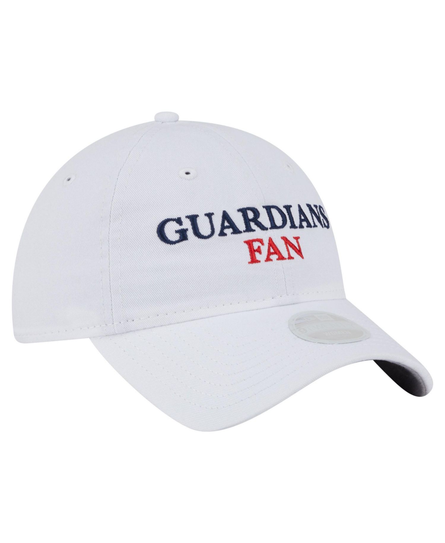 Women's White Cleveland Guardians Team Fan 9TWENTY Adjustable Hat