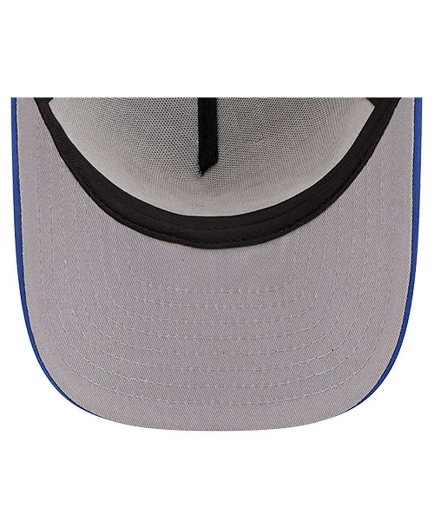 Men's Royal Texas Rangers Vintage Arched Foam Front 9FIFTY A-Frame Adjustable Trucker Hat