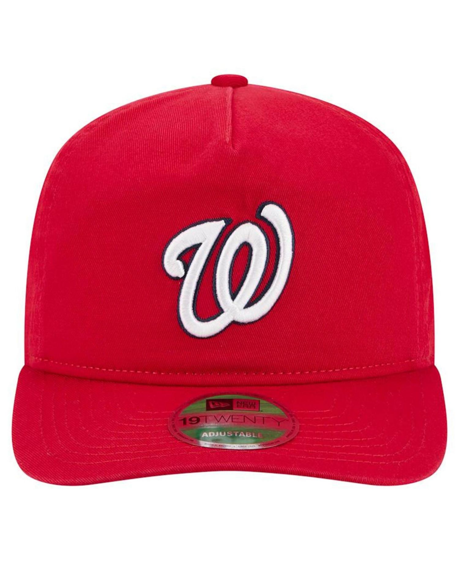 Men's Red Washington Nationals Team 19TWENTY Adjustable Hat