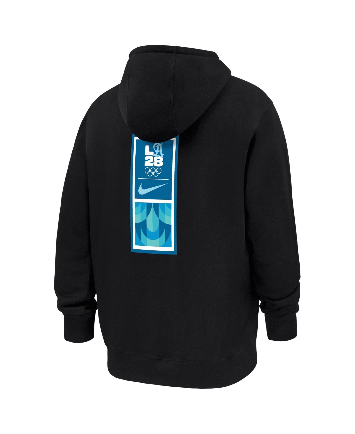 Men's Black LA28 Superbloom Club Fleece Hoodie