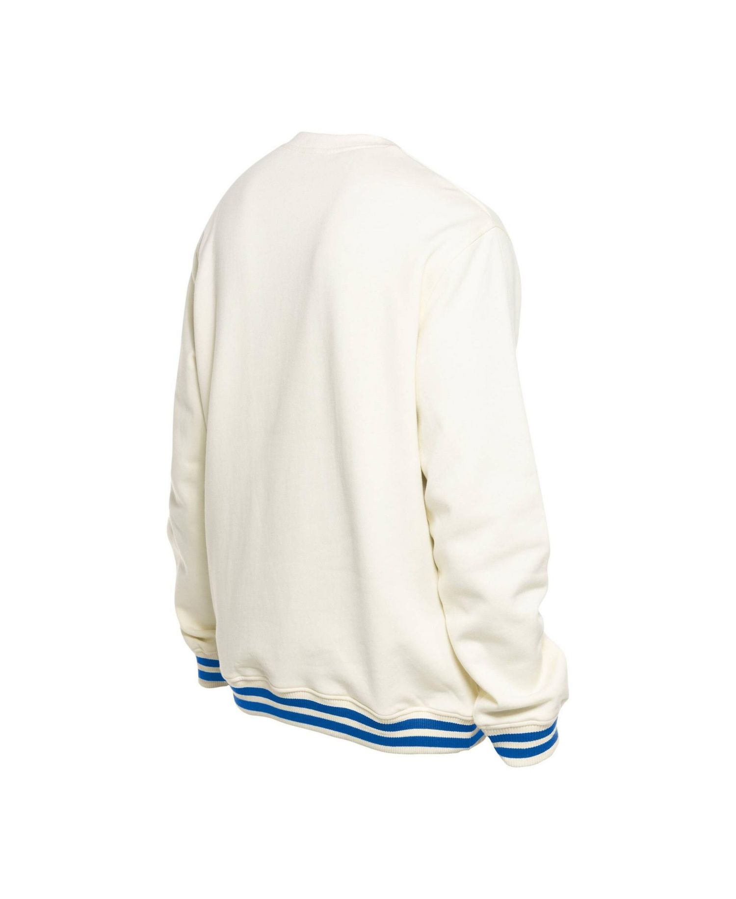 Men's White Chicago Cubs Throwback Sweatshirt