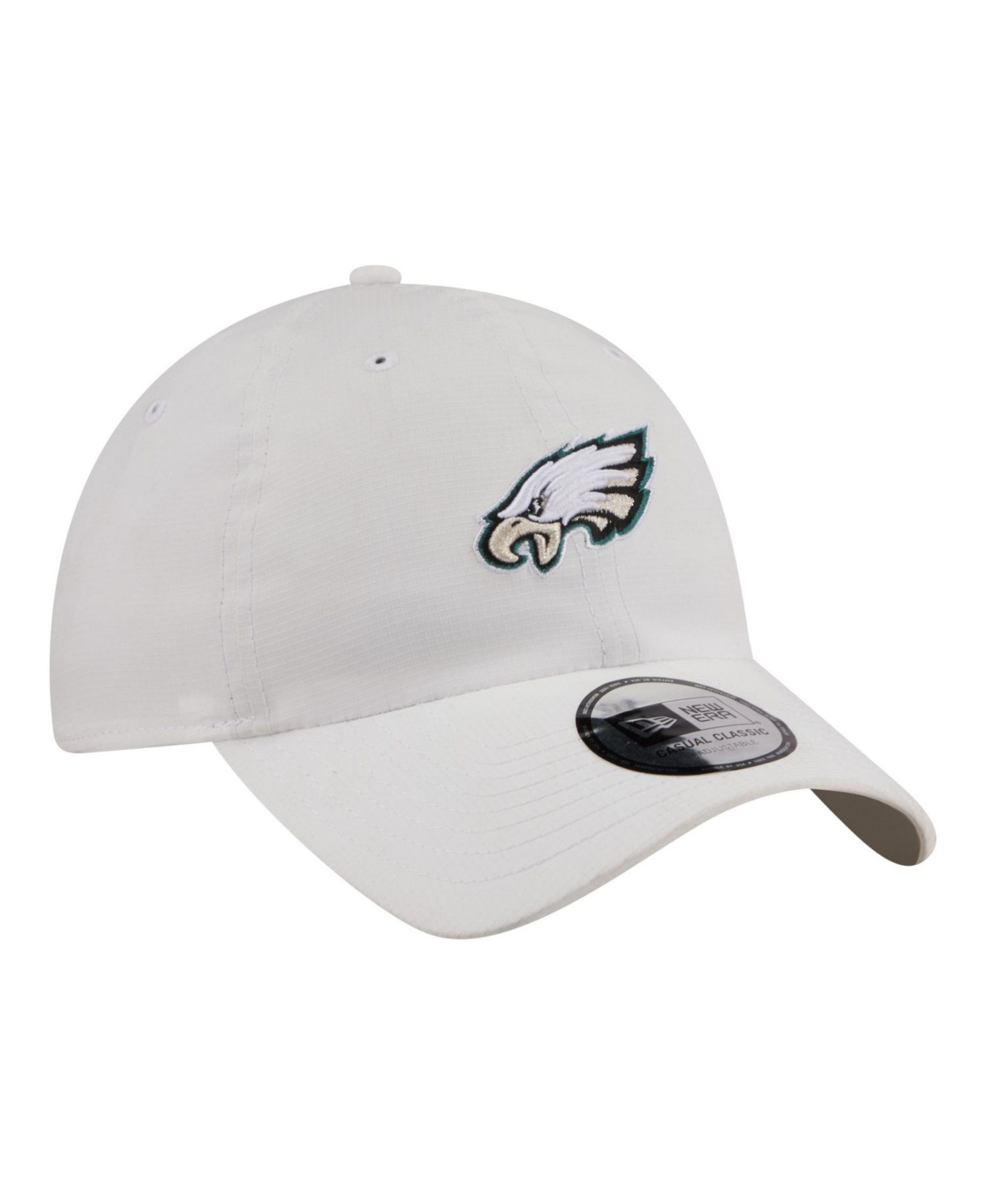 Men's White Philadelphia Eagles Ripstop Casual Classic Adjustable Hat