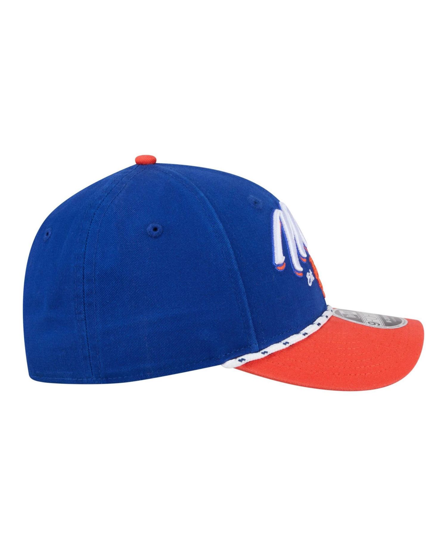 Men's Royal/Orange New York Mets Team Loyal 9FORTY M-Crown Adjustable Hat