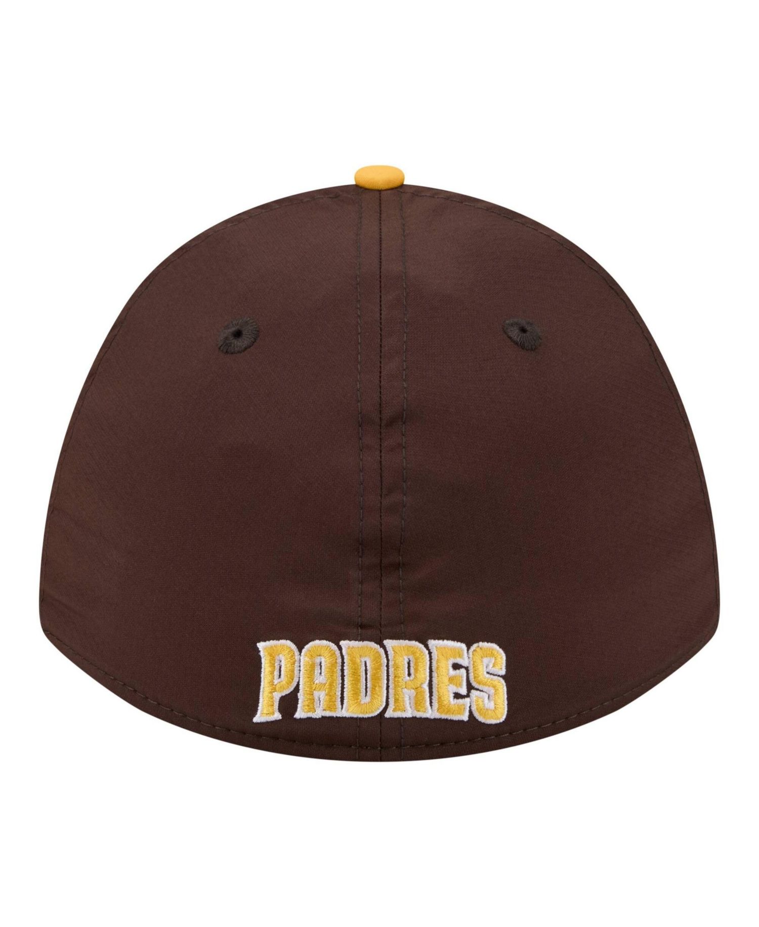 Men's Brown/Gold San Diego Padres Rope M-Crown A-Frame 39THIRTY Flex Hat
