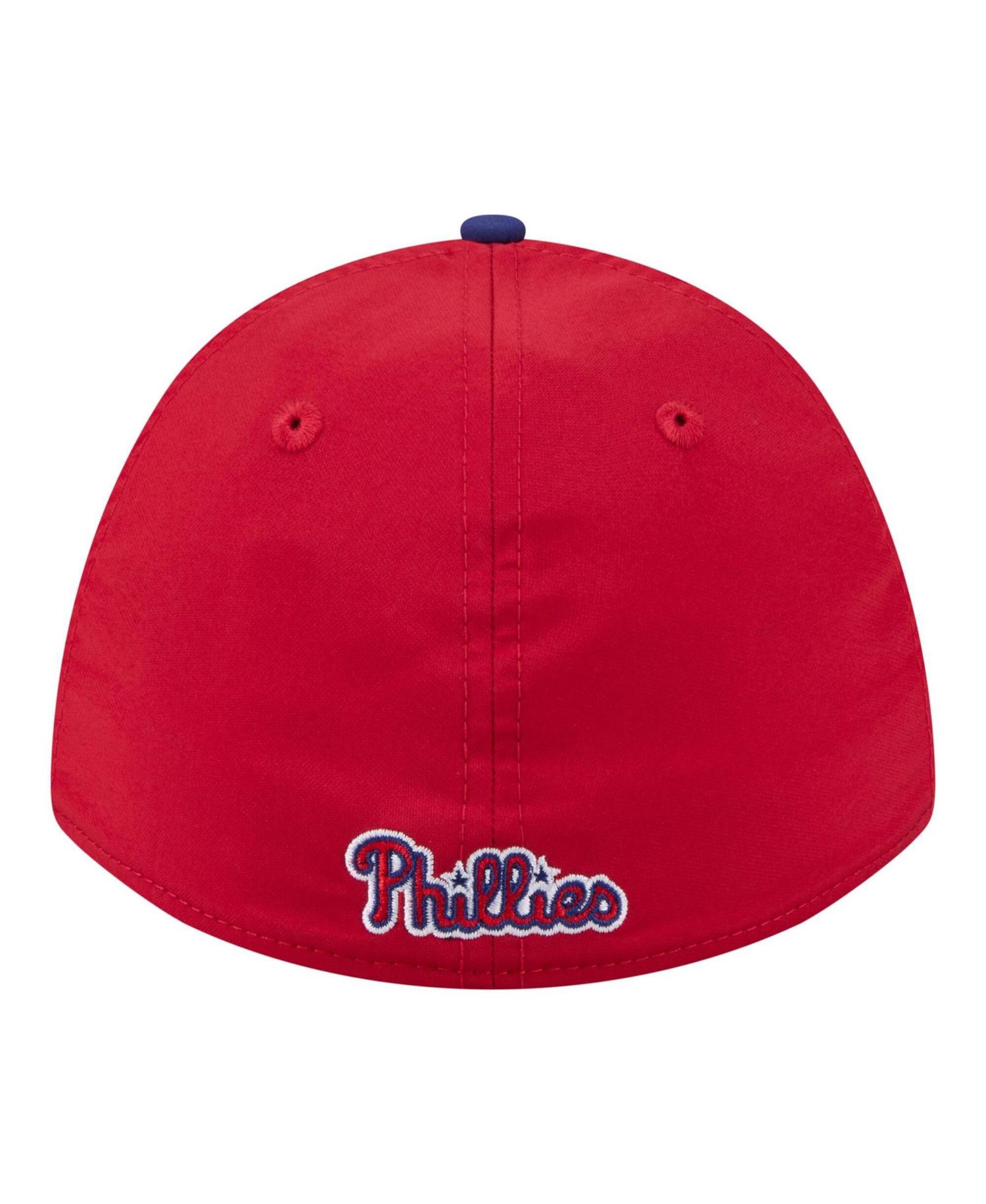 Men's Red/Royal Philadelphia Phillies Rope M-Crown A-Frame 39THIRTY Flex Hat