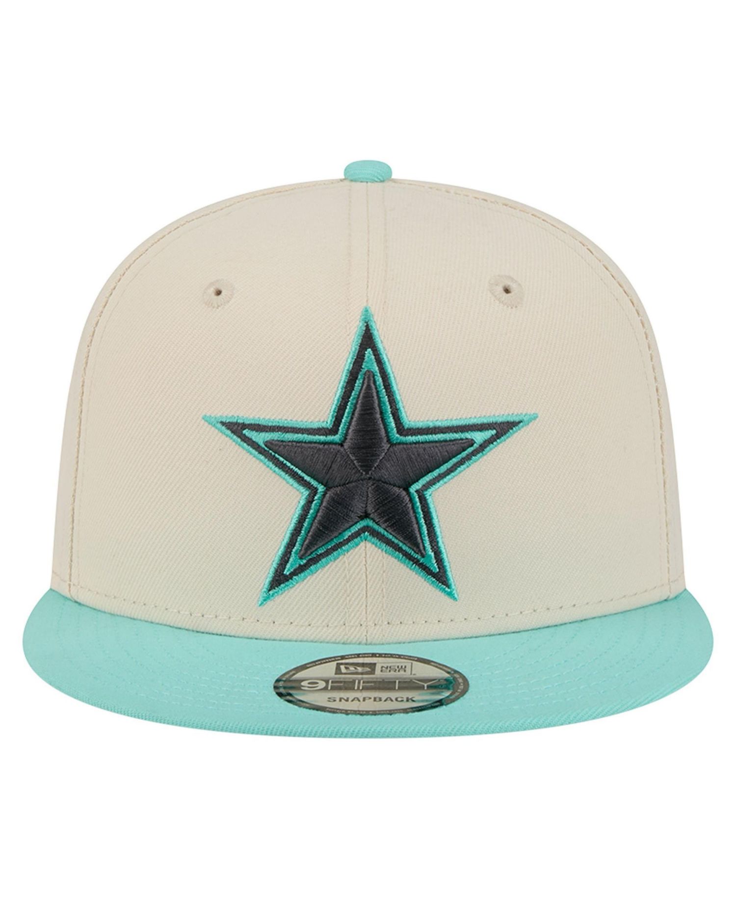 Men's Cream/Light Blue Dallas Cowboys Two-Tone Color Pack 9FIFTY Snapback Hat