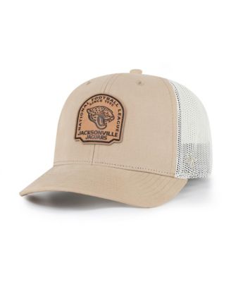 Men's Khaki Jacksonville Jaguars Bonehide Trucker Adjustable Hat