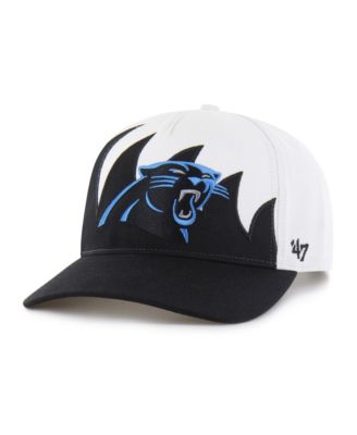 Men's White Carolina Panthers Jagged Hitch Adjustable Hat