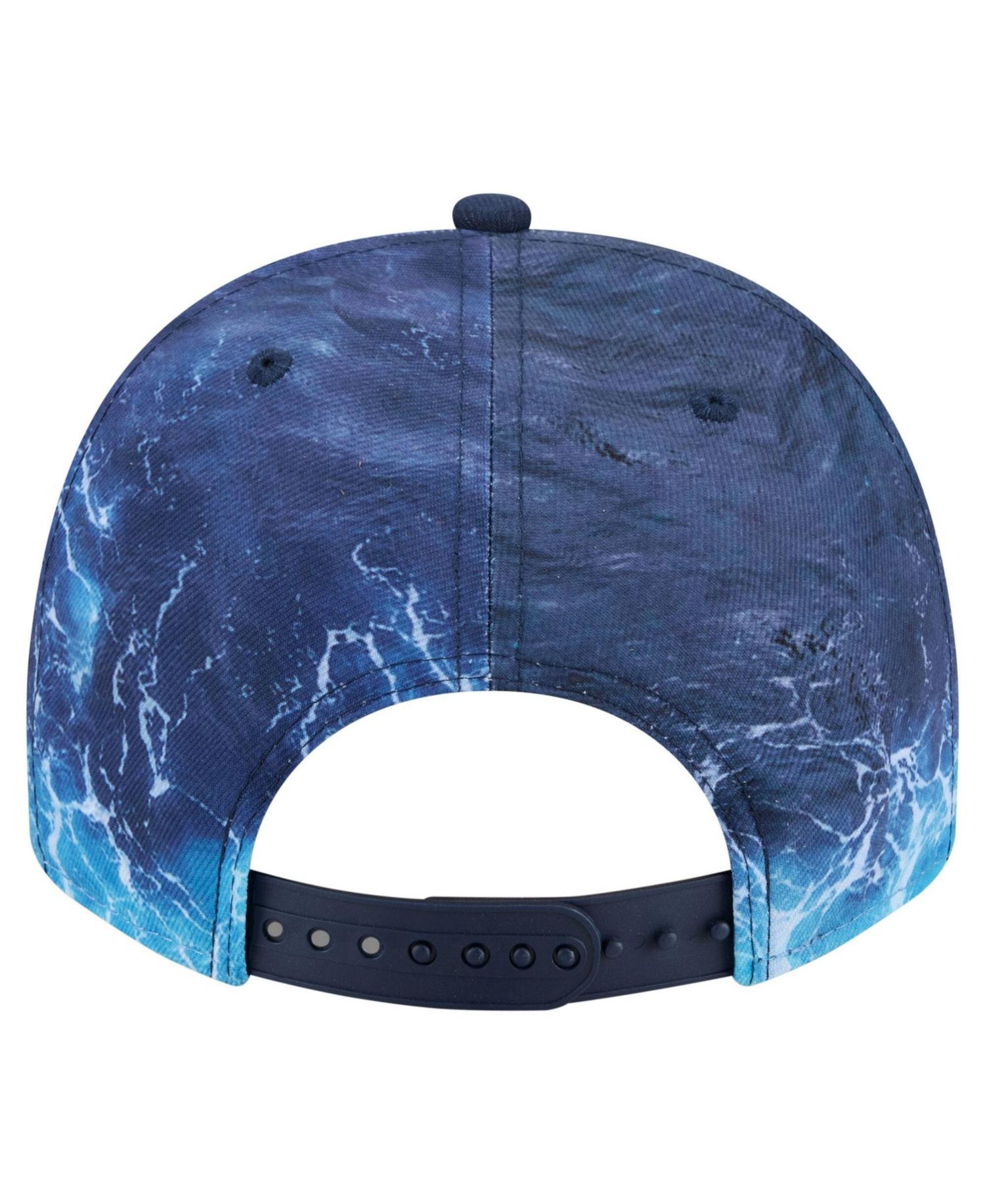 Men's Light Blue New York Mets Deep Water Pre-Curved 9FIFTY A-Frame Snapback Hat