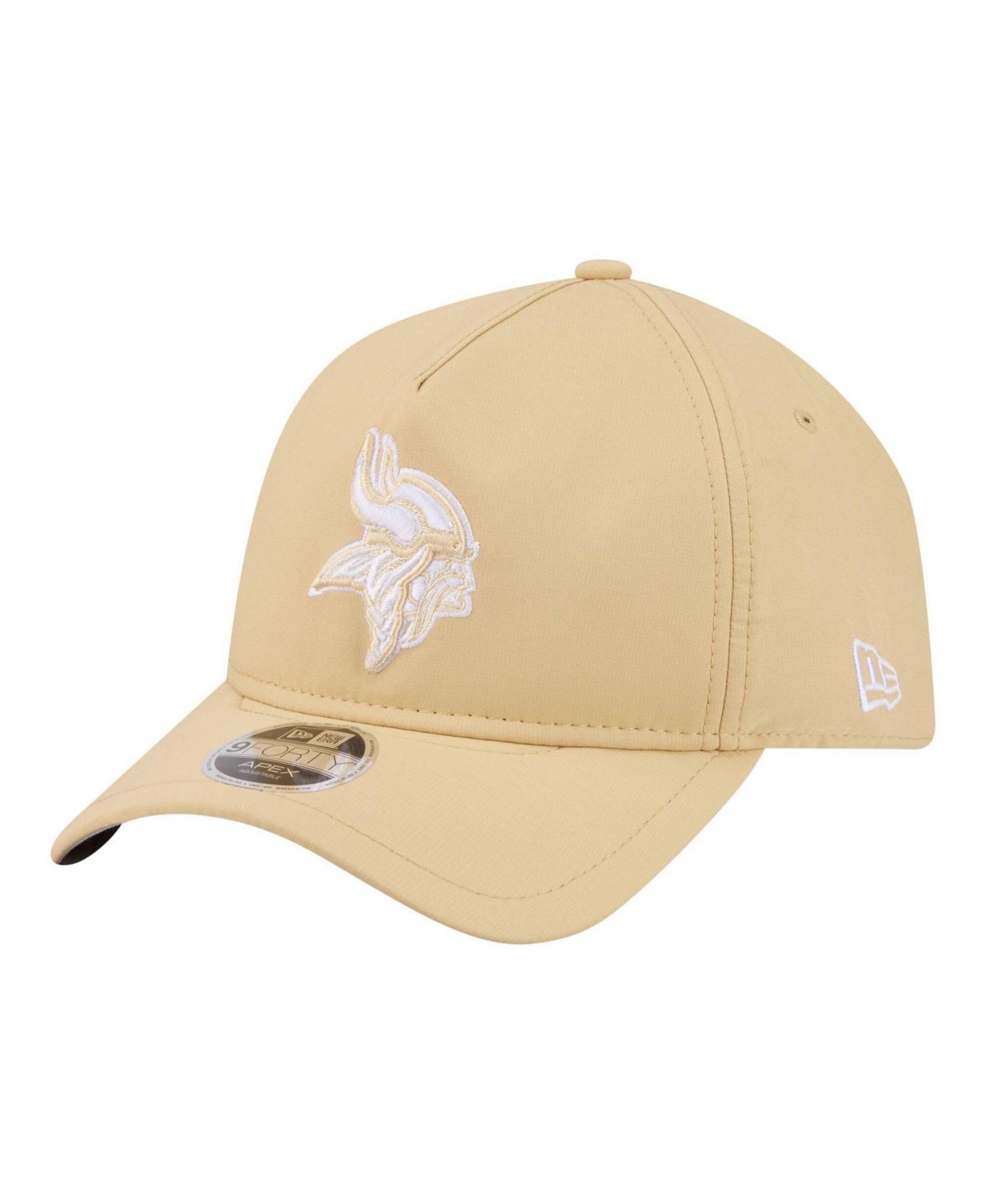 Men's Tan Minnesota Vikings Apex 9FORTY Adjustable Hat