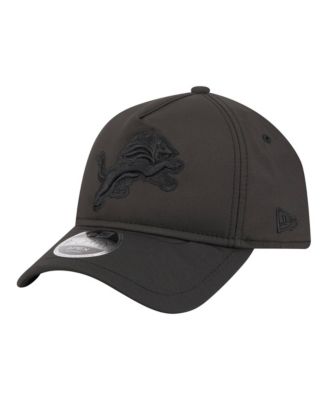 Men's Black Detroit Lions Apex 9FORTY Adjustable Hat