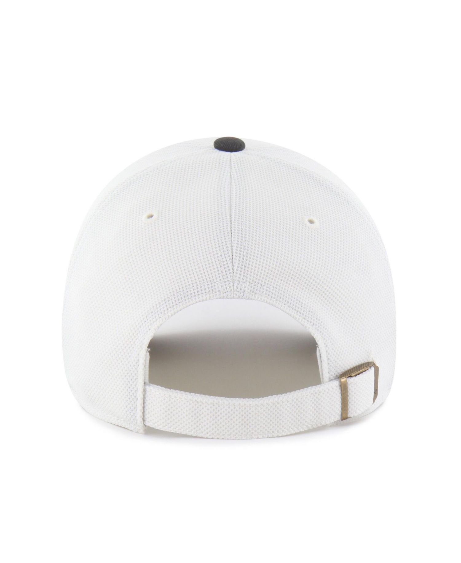 Men's Cream/Pewter Tampa Bay Buccaneers Pique Patch Clean Up Adjustable Hat