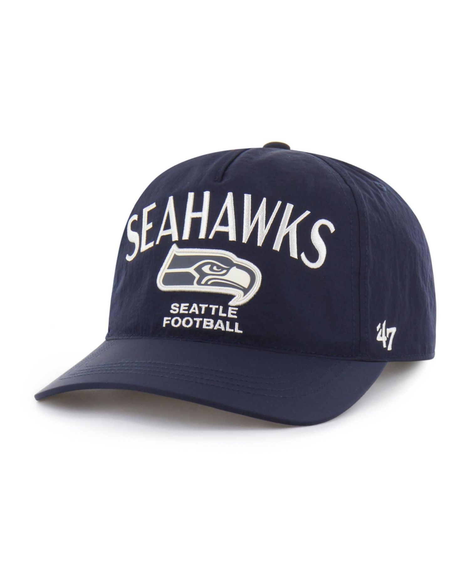 Men's Navy Seattle Seahawks Modernia Hitch Adjustable Hat