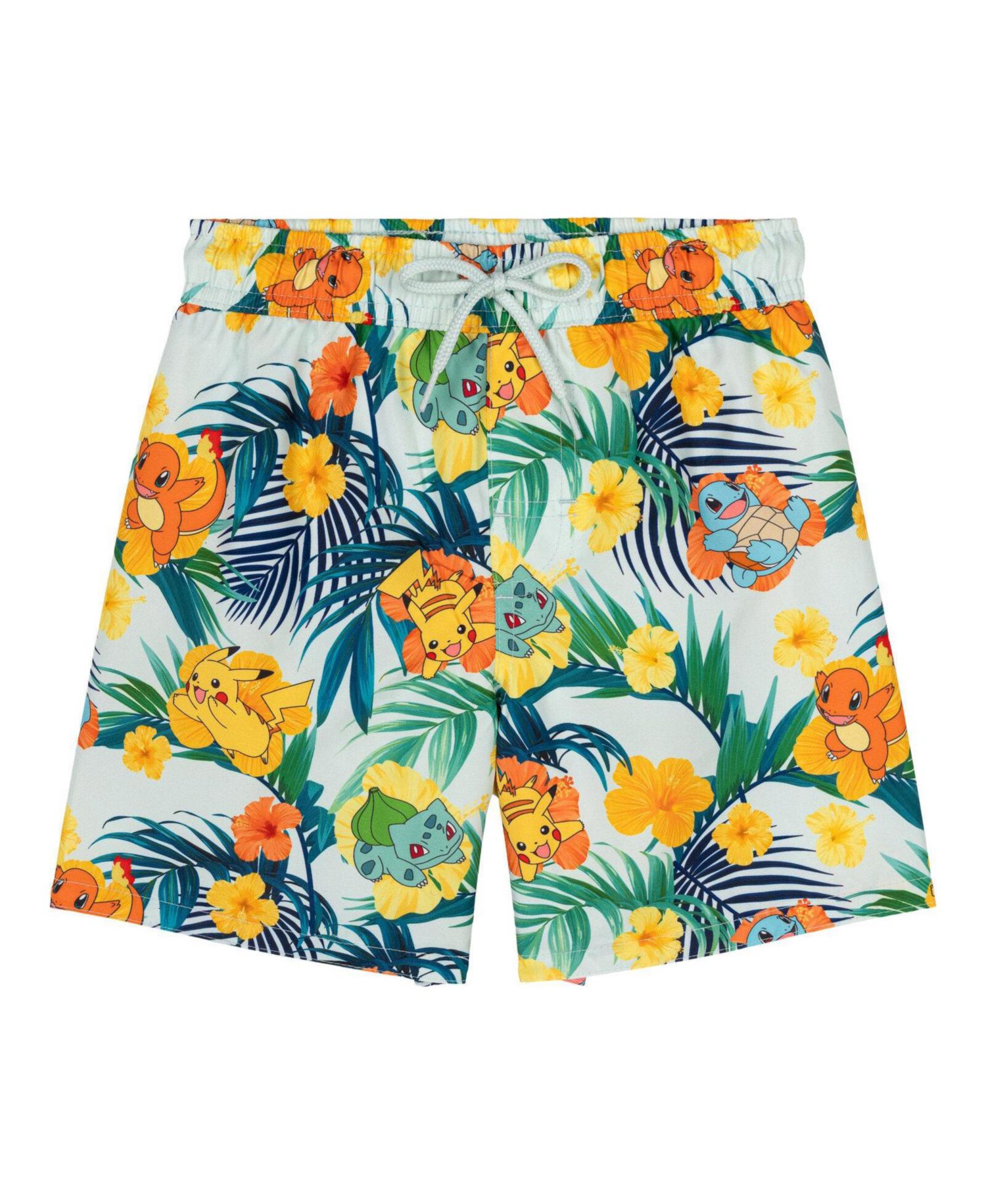 Boys' Swimwear 2-Piece Camp Shirt and Swim Trunks Set