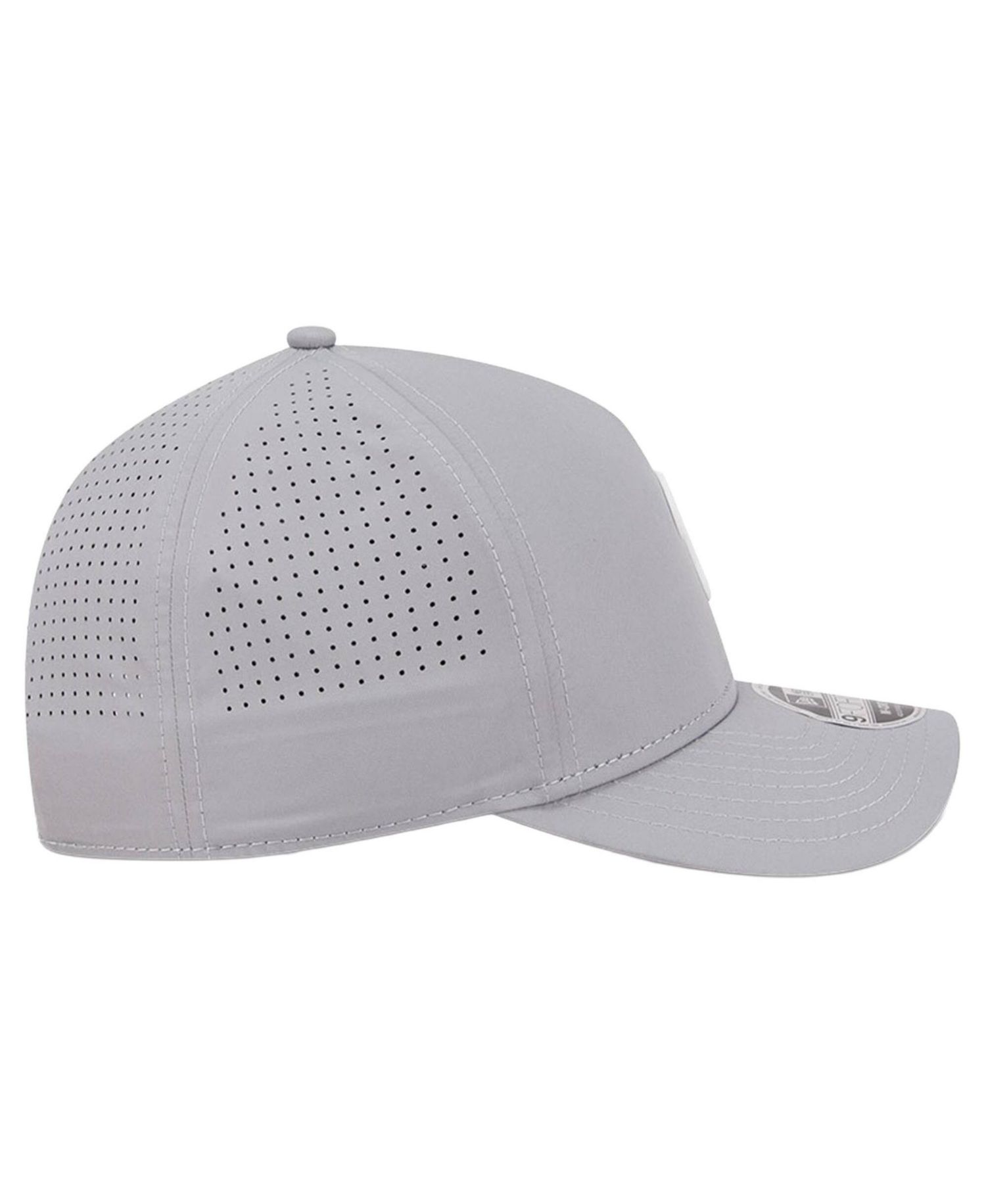 Men's Gray Philadelphia Phillies Micro Logo 9FORTY M-Crown A-Frame Adjustable Hat