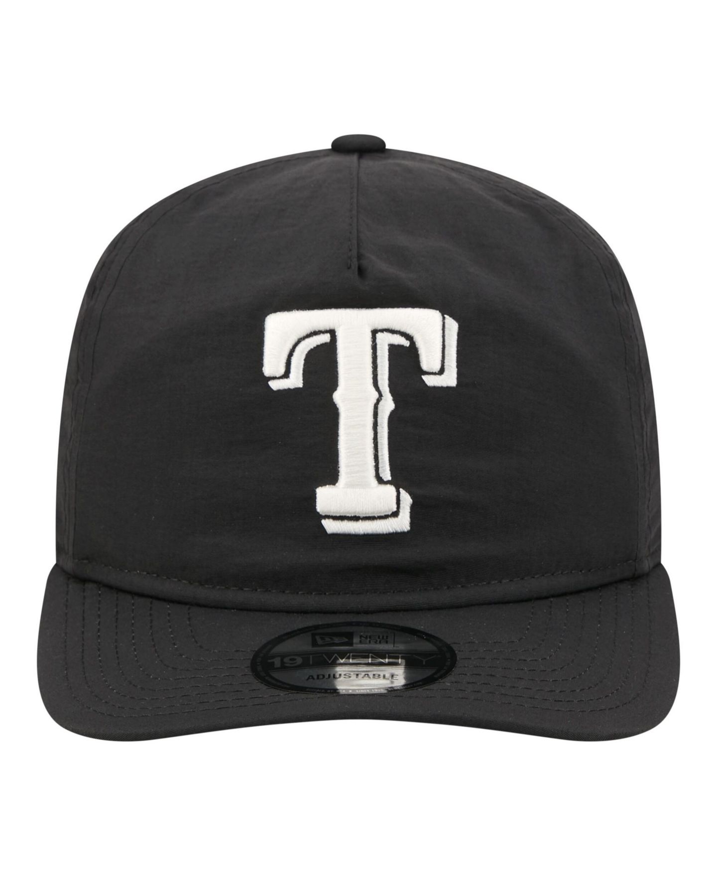 Мужская кепка New Era Black Texas Rangers Everyday 19TWENTY Adjustable Hat — фото 2