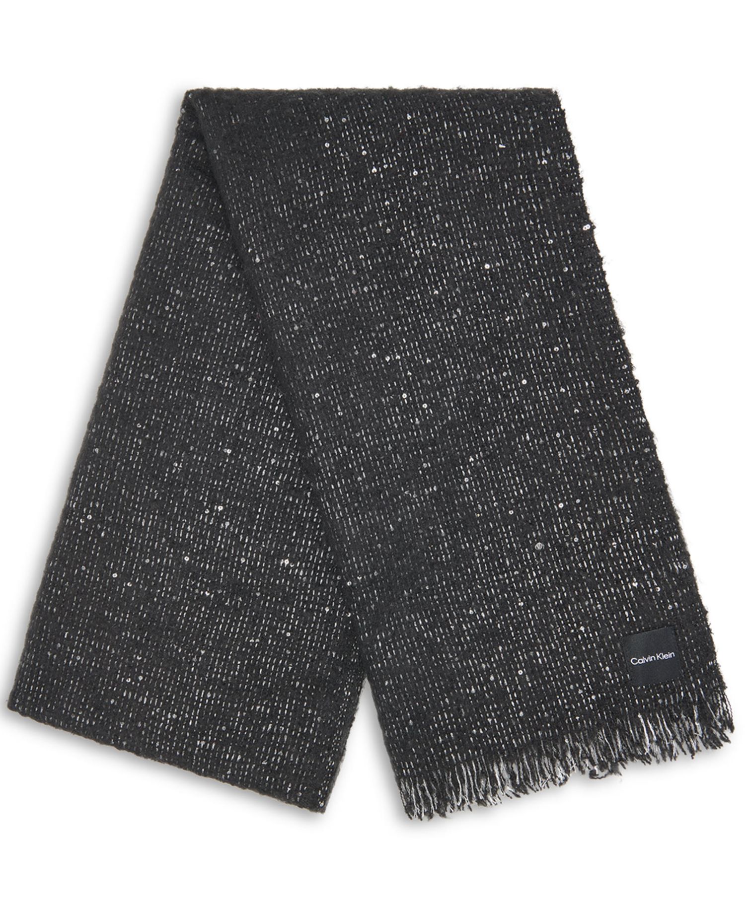 Women's Fluffy Sequin Blanket Scarf