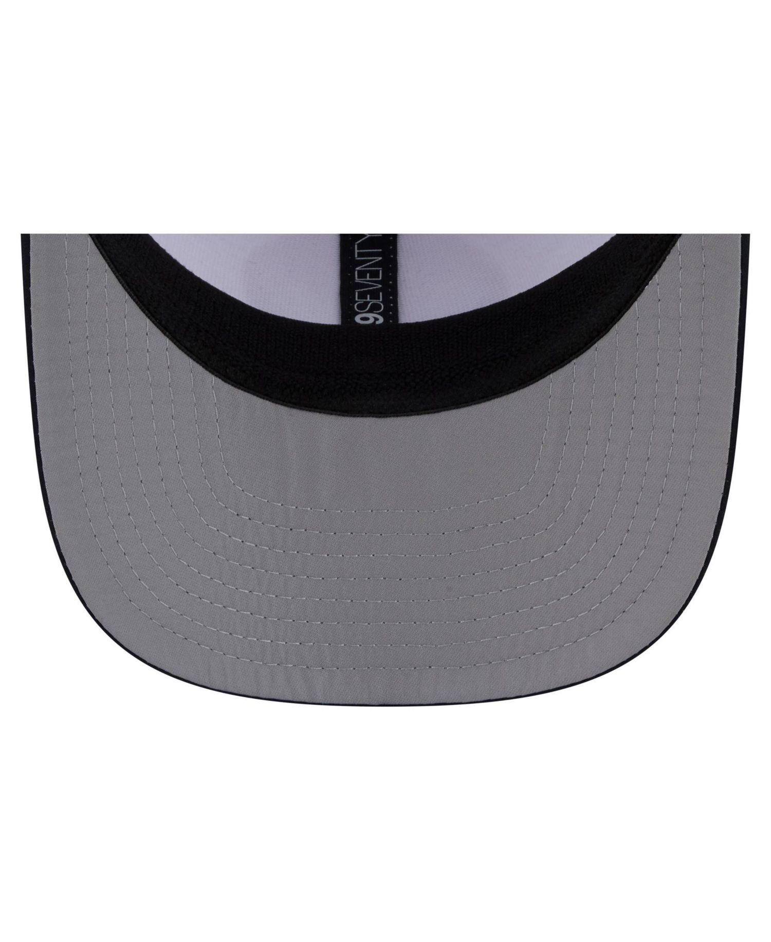 Men's White/Black Team USA Perforated Stars 9SEVENTY Adjustable Hat
