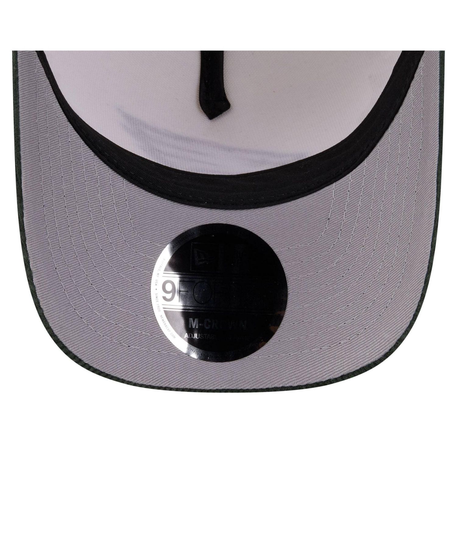 Men's Cream/Midnight Green Philadelphia Eagles Western 9FORTY A-Frame Adjustable Hat