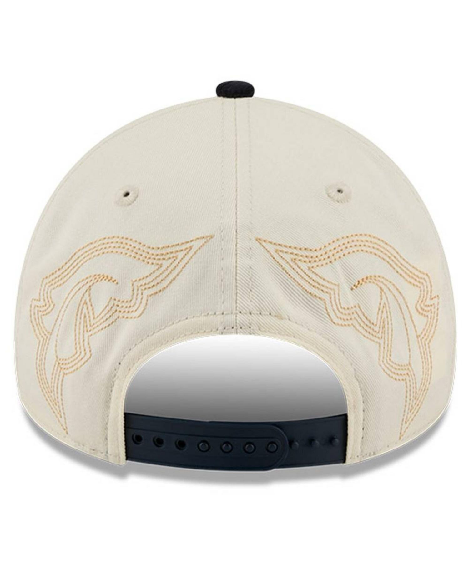 Men's Stone Houston Astros Western Stitch 9FORTY A-Frame Adjustable Hat