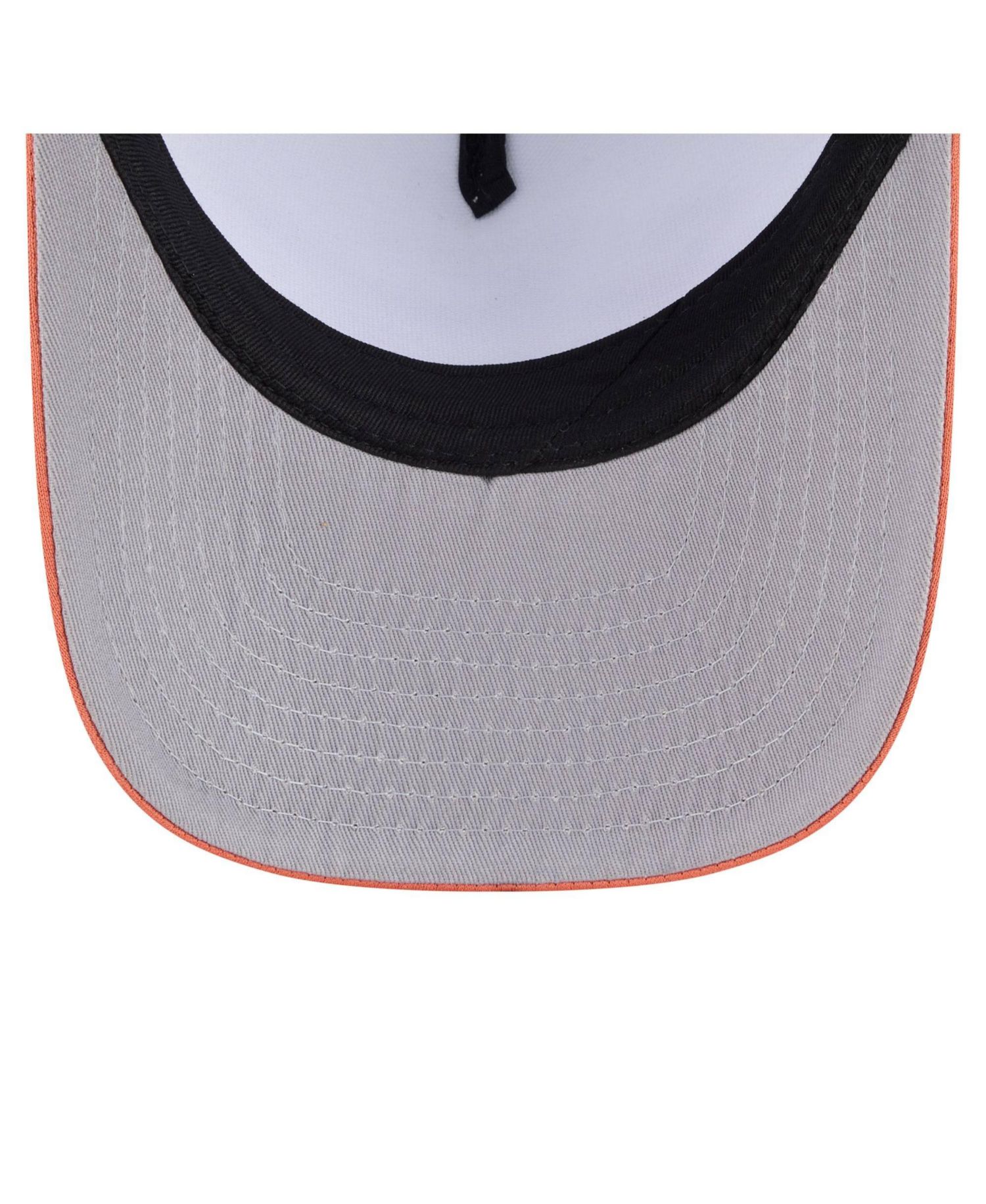 Men's White/Orange San Francisco Giants Foodie A-Frame 9FIFTY Trucker Snapback Hat