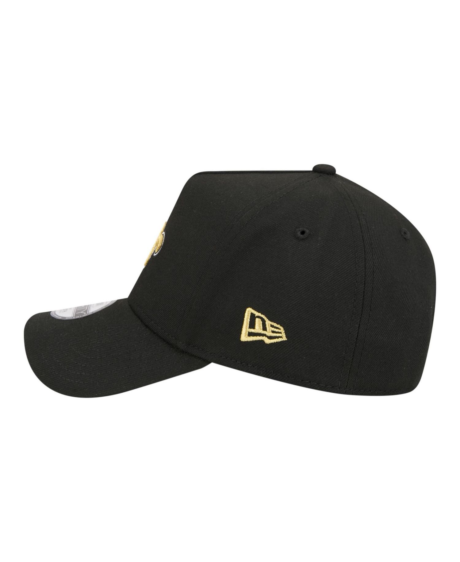 Big Boys and Girls Black New Orleans Saints 9FORTY A-Frame Adjustable Hat
