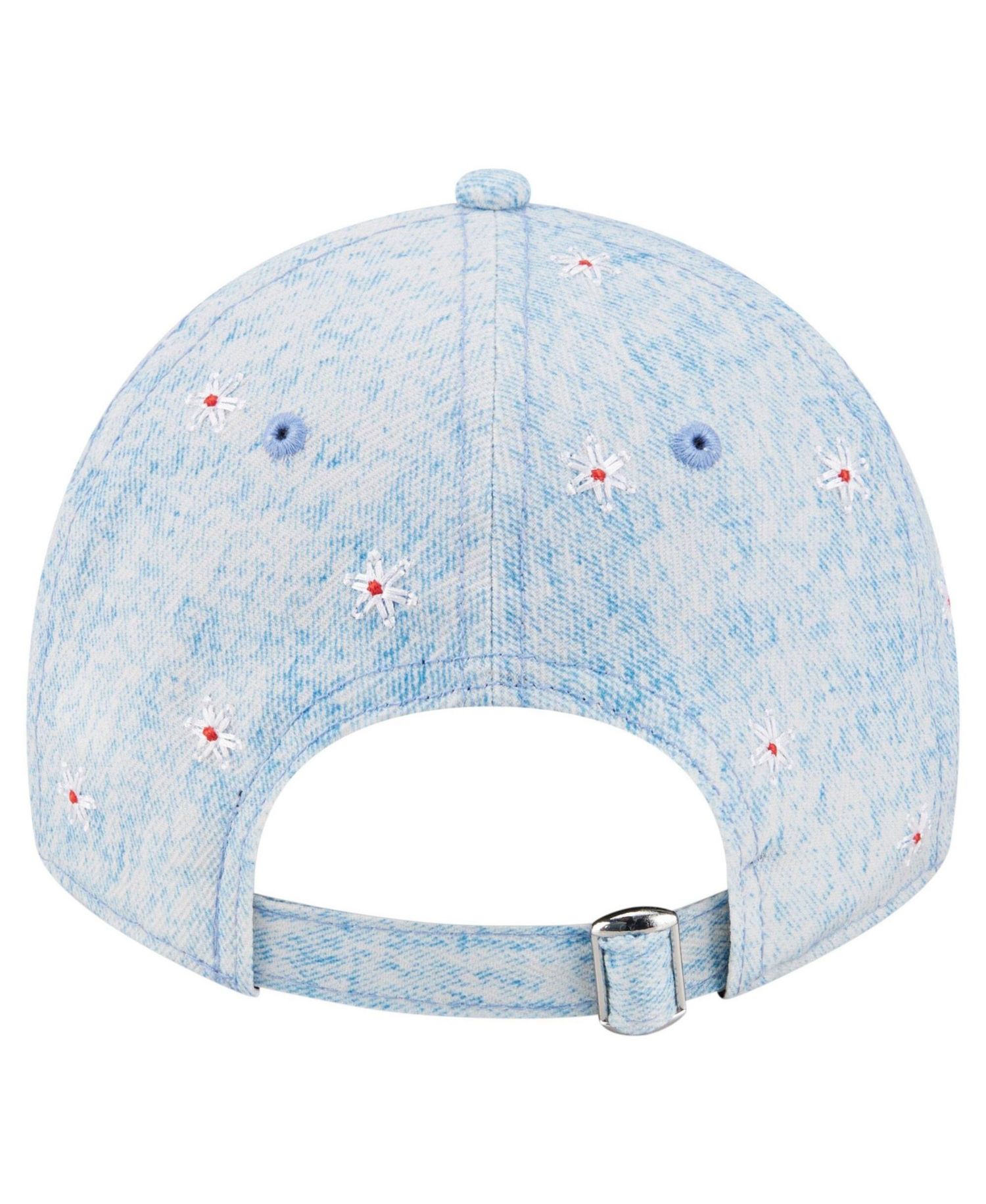 Women's Light Blue Washington Nationals Daisy All Over 9TWENTY Adjustable Hat