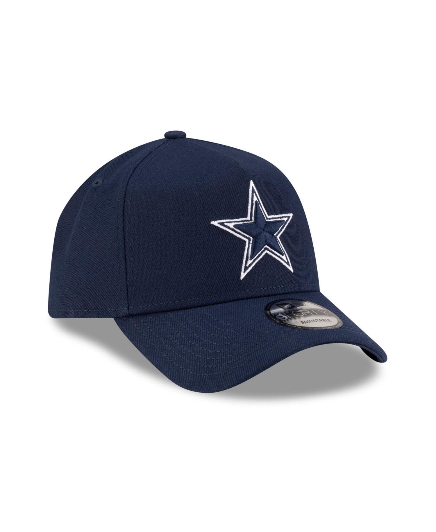 Big Boys and Girls Navy Dallas Cowboys 9FORTY A-Frame Adjustable Hat