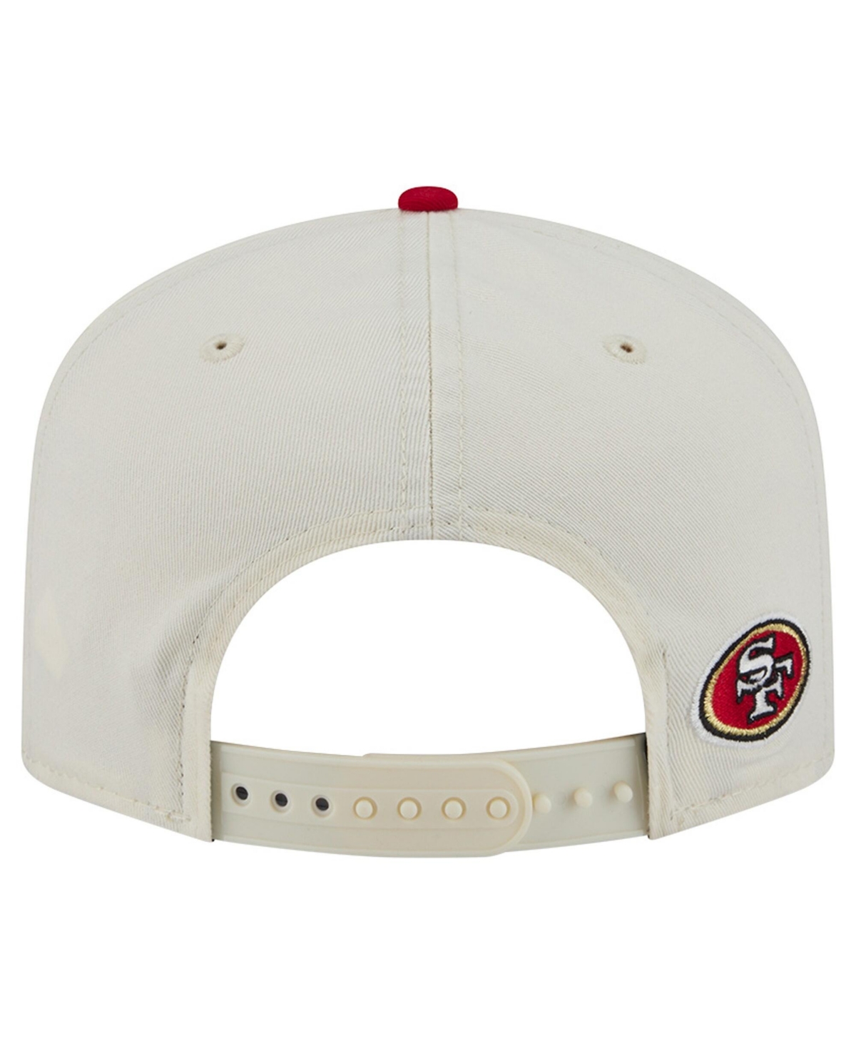 New Era Men's Cream San Francisco 49ers Script 19TWENTY Adjustable Hat