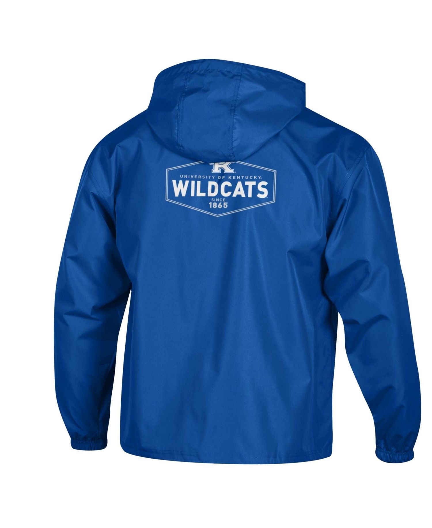 Men's Royal Kentucky Wildcats Delay Packable Half-Zip Jacket