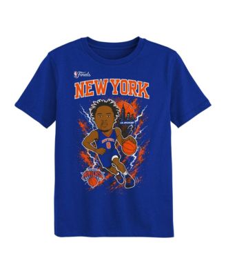 Toddler OG Anunoby Blue New York Knicks 2026 NBA Finals Player T-Shirt