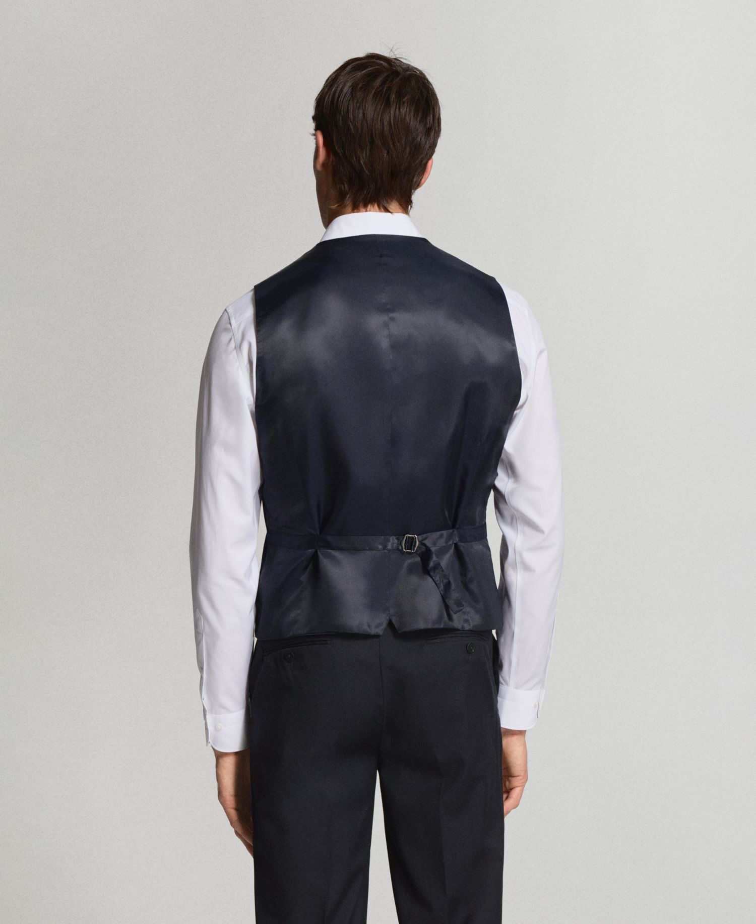 Men's Milan Slim-Fit V-Neck Suit Vest