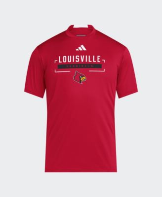 Men's Red Louisville Cardinals D4T T-Shirt