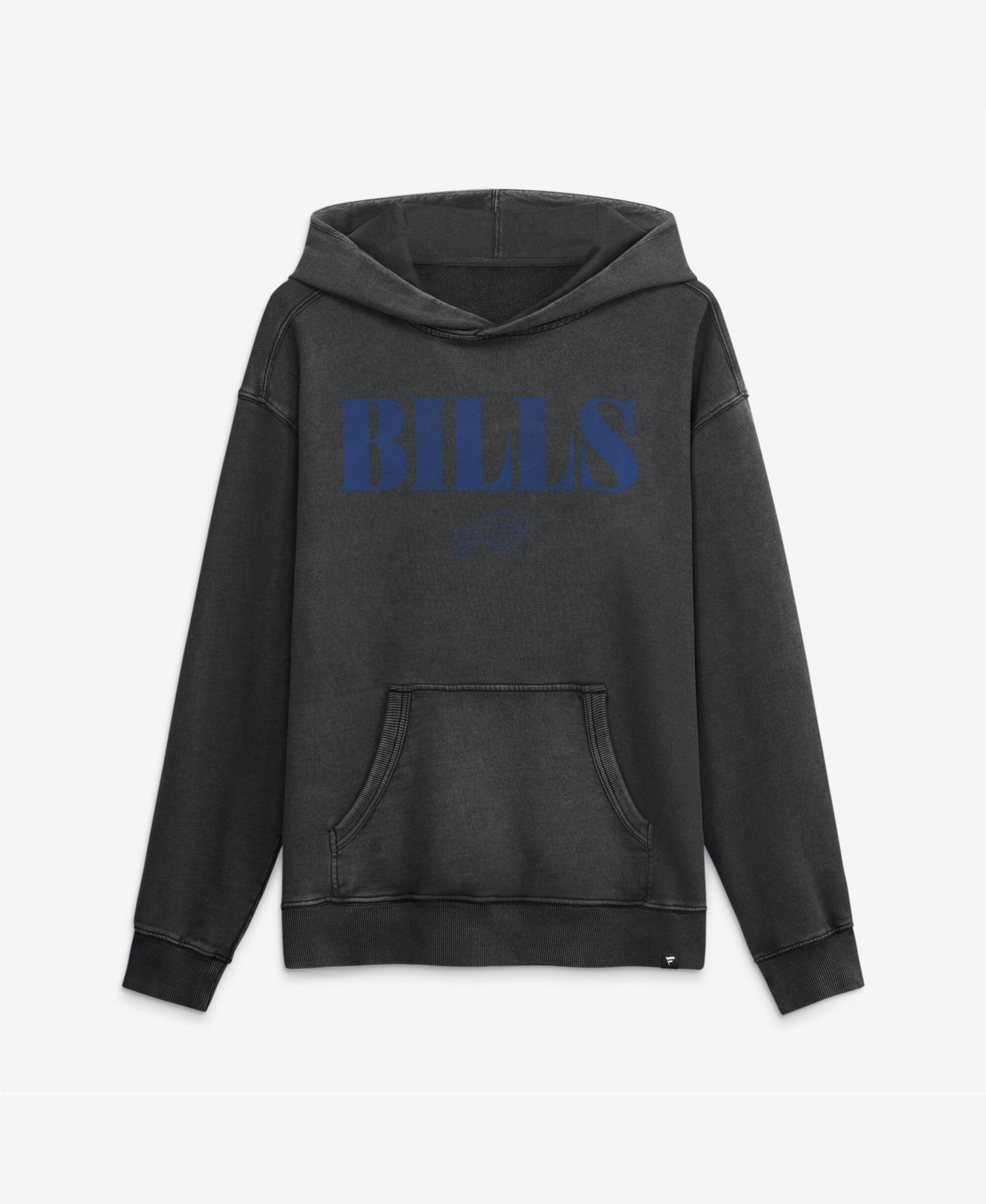 Men's Black Buffalo Bills Relaxed Intense Rivalry French Terry Hoodie