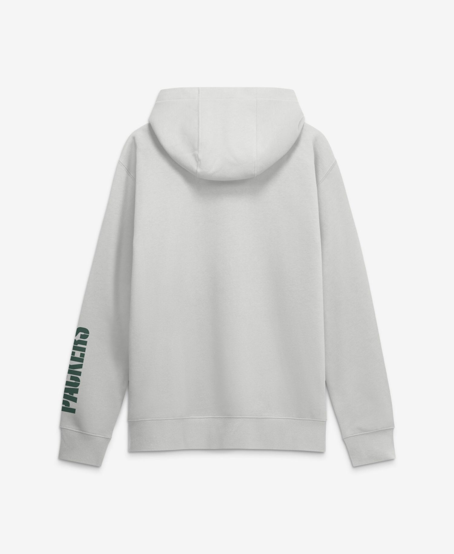 Men's Gray Green Bay Packers Cool Down Club Full-Zip Hoodie