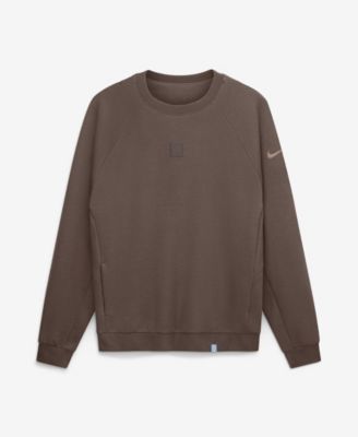 Men's Brown Detroit Lions Full Defense Dri-FIT Primary Sweatshirt
