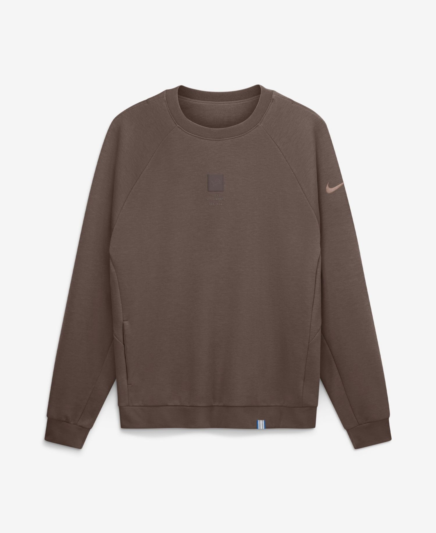 Men's Brown Detroit Lions Full Defense Dri-FIT Primary Sweatshirt