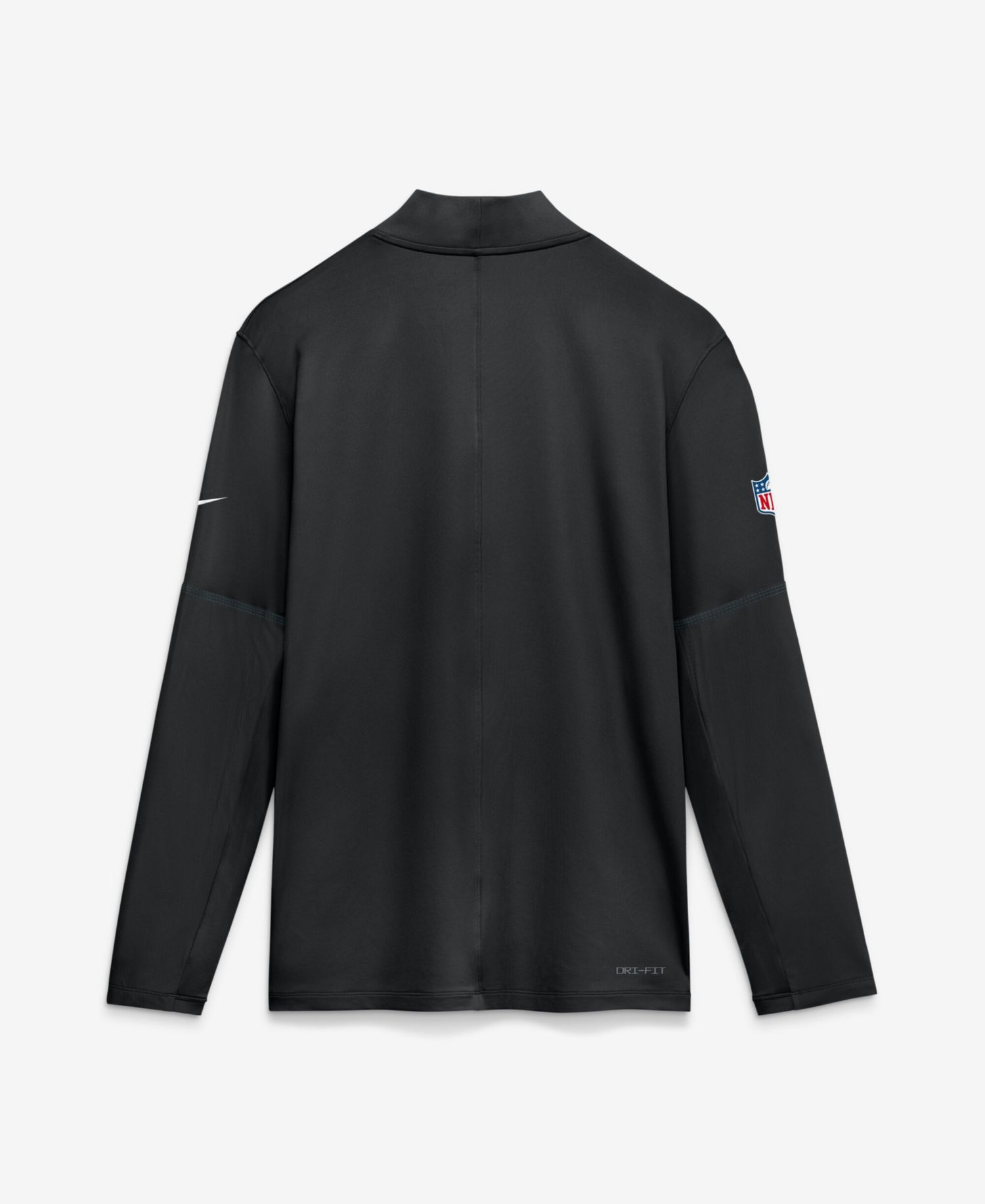 Men's Black Philadelphia Eagles Sideline Logo Glory Midweight Dri-FIT Half-Zip Pullover