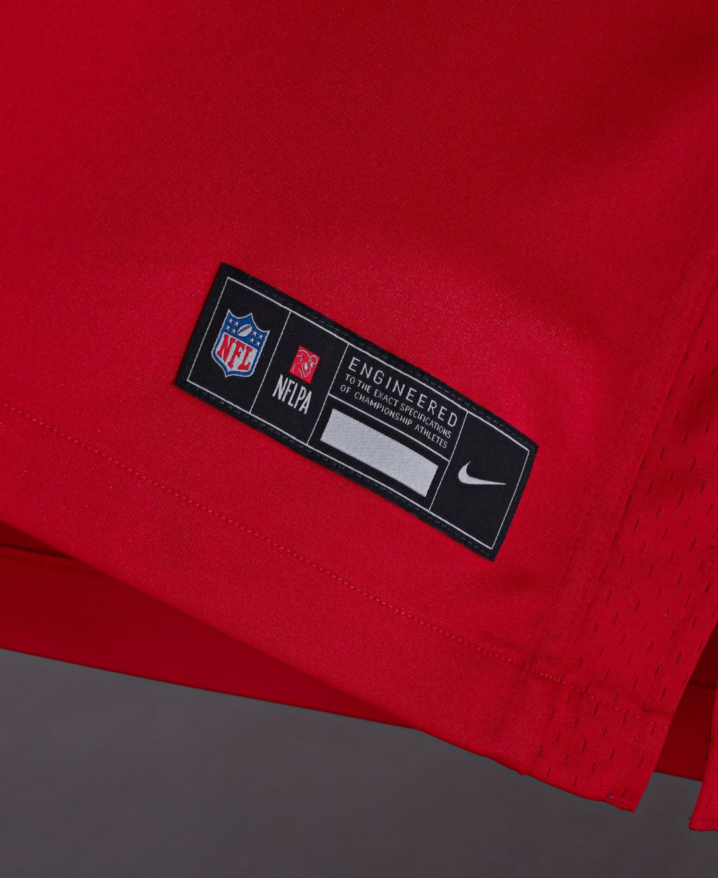 Мужской топ Nike A.J. Terrell Red Atlanta Falcons Game Jersey — фото 2