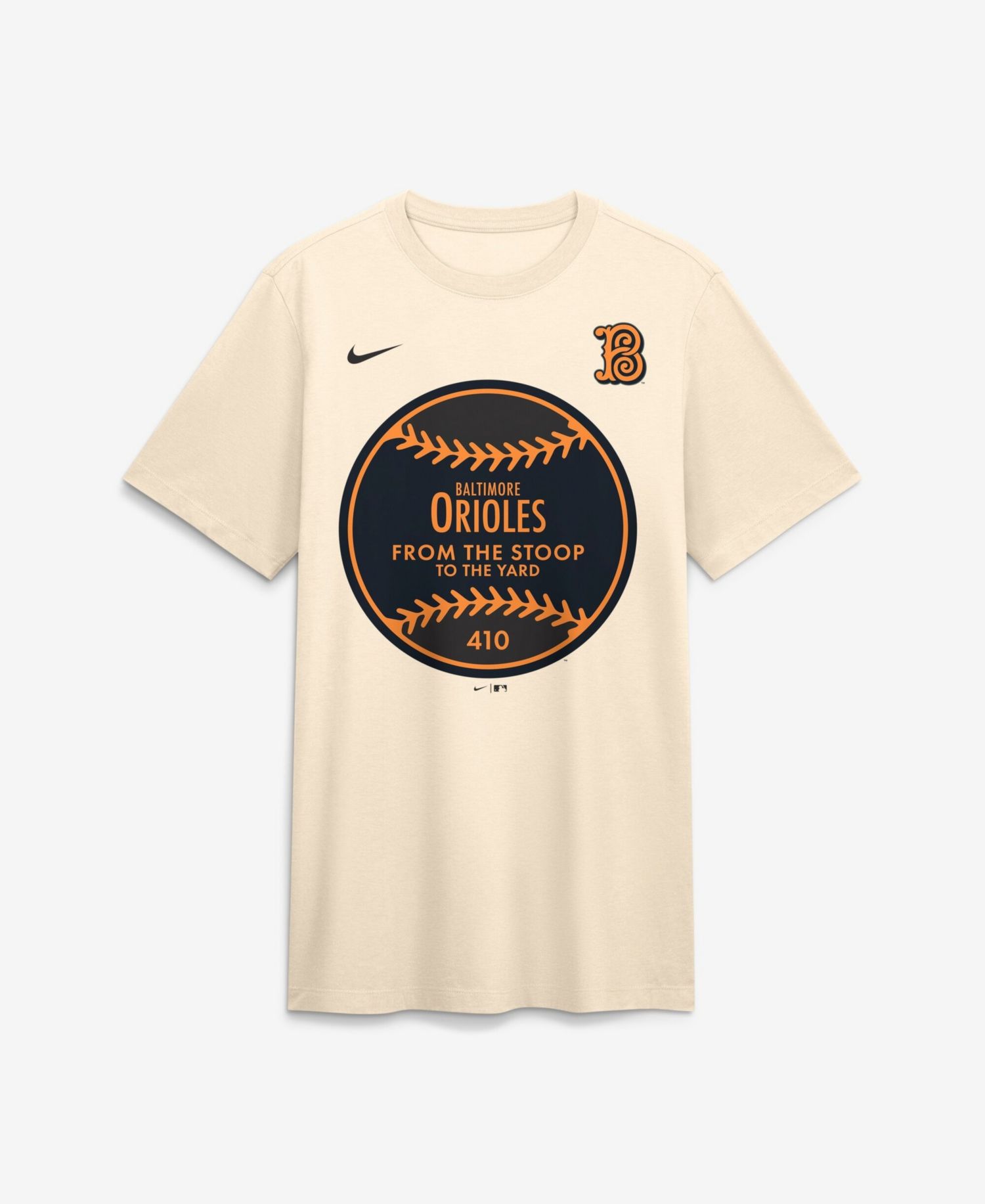 Men's Tan Baltimore Orioles City Connect Legacy Tri-Blend T-Shirt