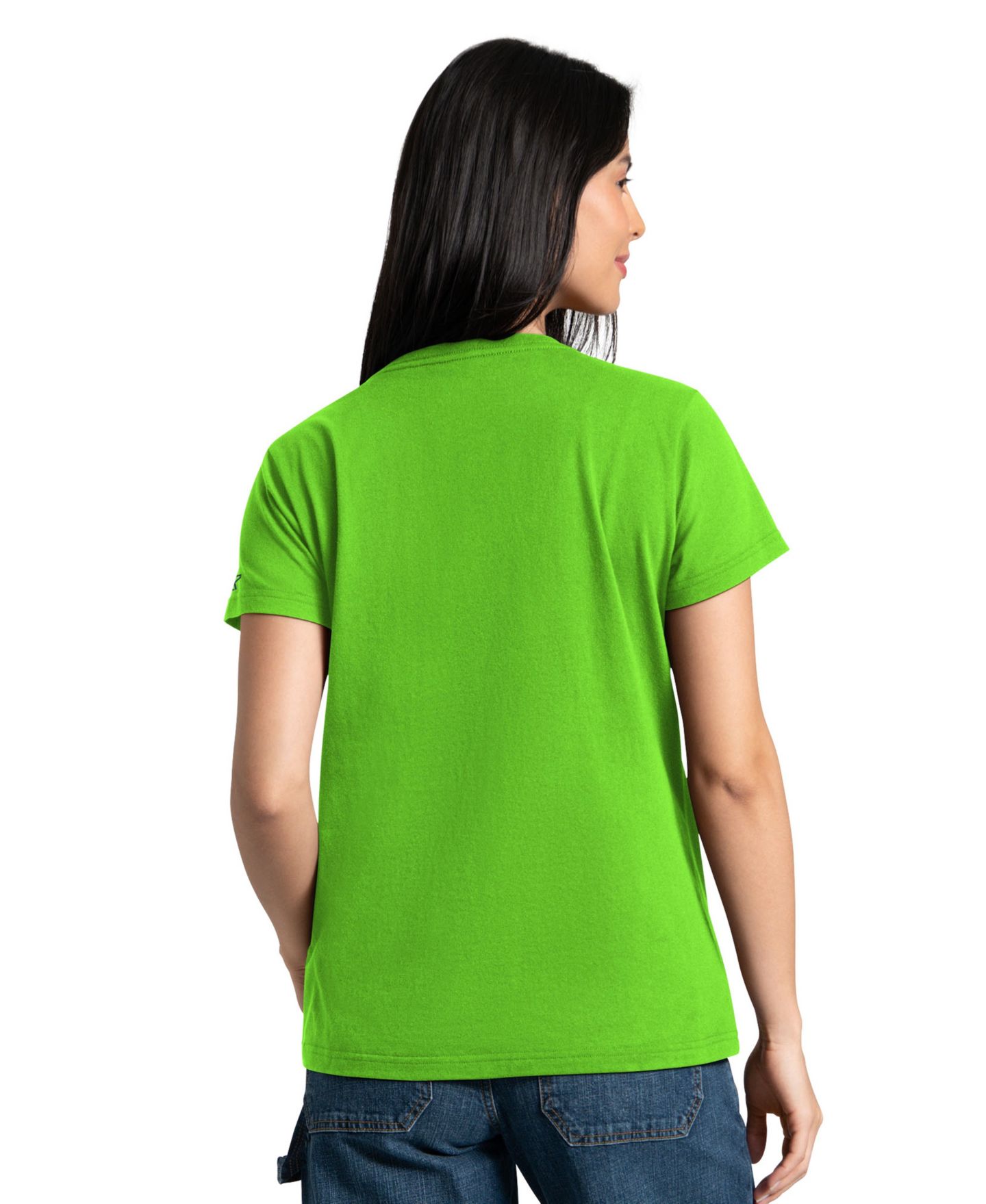 Женские футболки Starter Navy/Neon Green Seattle Seahawks Combo Pack — фото 4
